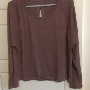 Women's Long Sleeve Top in Mauve